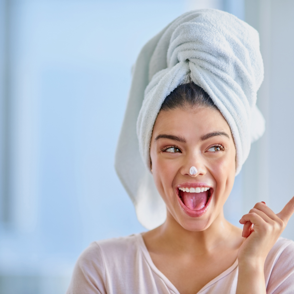 Mujer sonriente