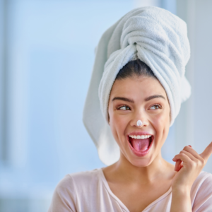Mujer sonriente